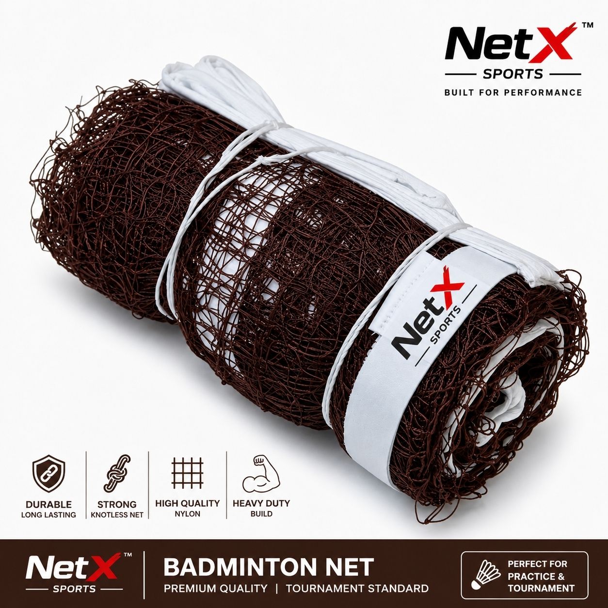 Pro Series Practice & Tournament Badminton Net Badminton Net-image-7