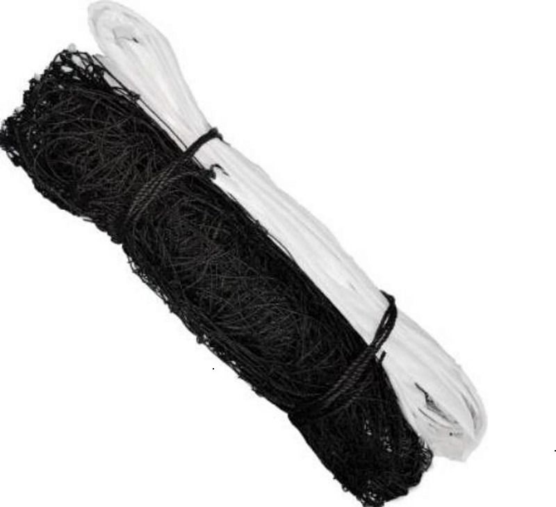 2 Sides Tape Volley Ball Net Nylon Niwar Tape Volley Ball Black Net Volleyball Net-image-42
