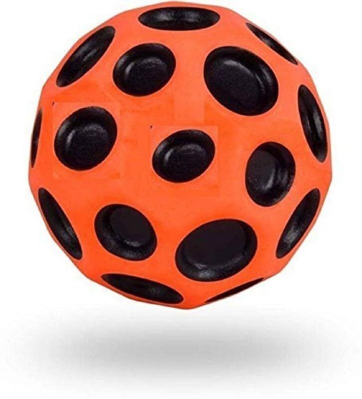 Super Bouncing Moon Crater Texture Ball Bounce Ball Set of 1 Netball Hoop