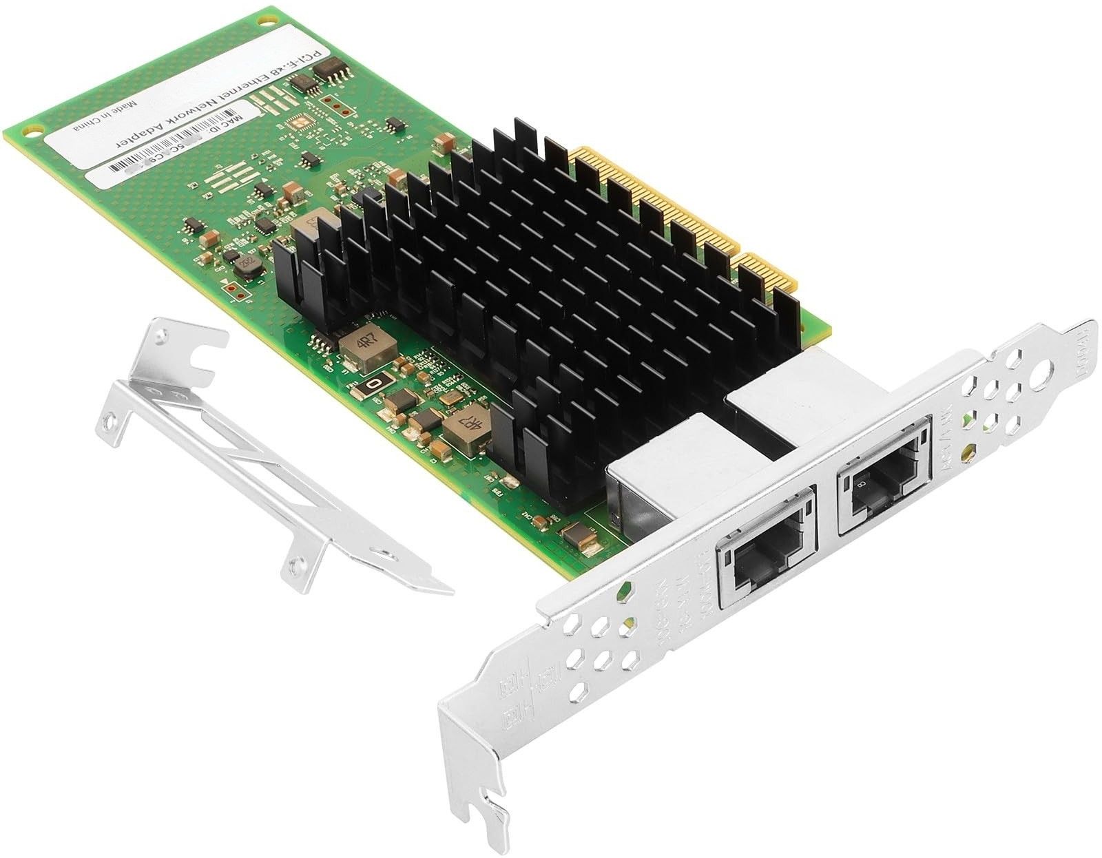 BOXNUBE X710 Chipset 10G Dual Port RJ45 PCIe x8 Card with Low Profile Bracket Network Interface Card-image-11