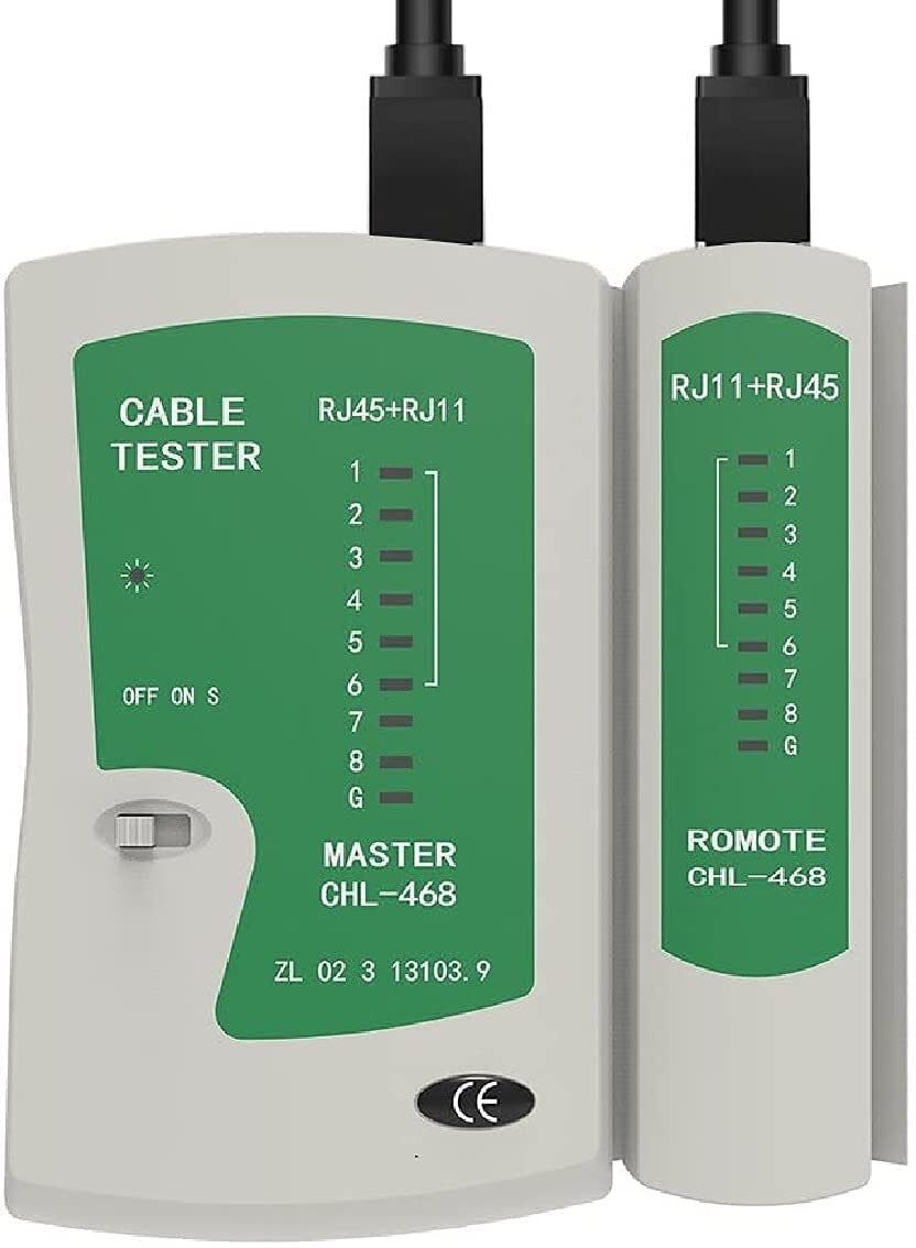 LipiWorld Network Cable Tester, RJ45 And RJ11 Lan Tester Network Interface Card-image-2