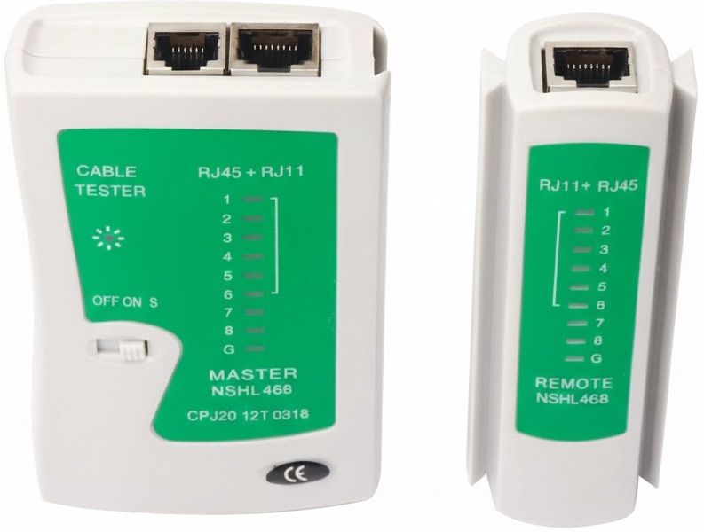 SH MART RJ45 RJ11 RJ12 CAT5 CAT6 UTP Network Cable Tester Network Interface Card-image-29