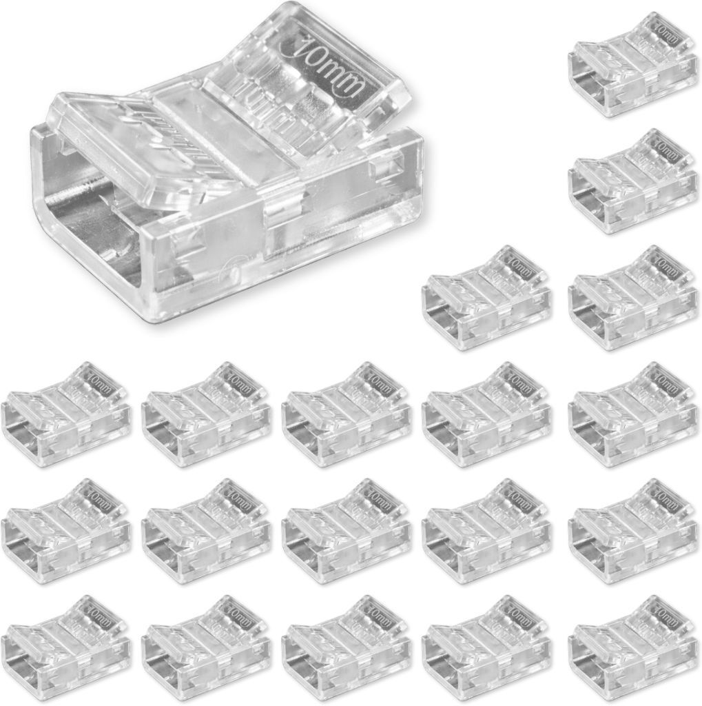 JP TECH HUB PACK OF 20 Straight Led strip connector jointer Network Interface Card-picture-12