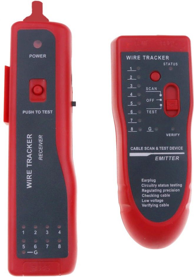 BALRAMA Wire Tracker with Out Earphone, LAN Network Cable Tester Telephone Wire Tracker Network Interface Card-picture-36