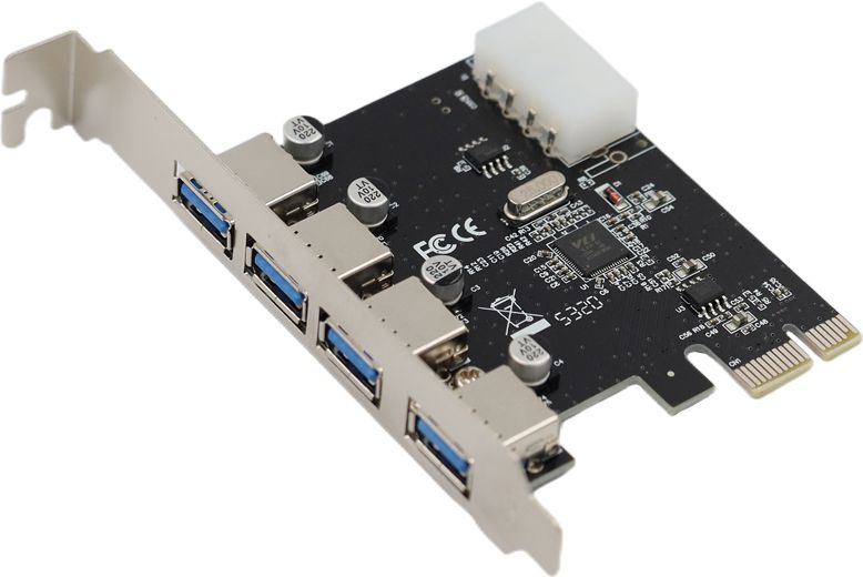 xavion Pci Express 4 Port 3.0 USB Card Network Interface Card