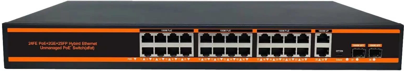 RAMEX Ai Watchdog 24-Port Gigabit PoE, 2 Uplinks, 2 SFP, 300W 24 Ports 1000 Mbps Network Switch-image-18