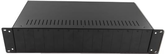 HANUTECH 2U 14 Slots 19" Rack Mount Media Converter Chassis Dual Power 0 Ports 1000 Mbps Unmanaged Network Switch-image-46