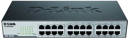 D-Link DES-1024C/D 24 Ports 100 Mbps Network Switch