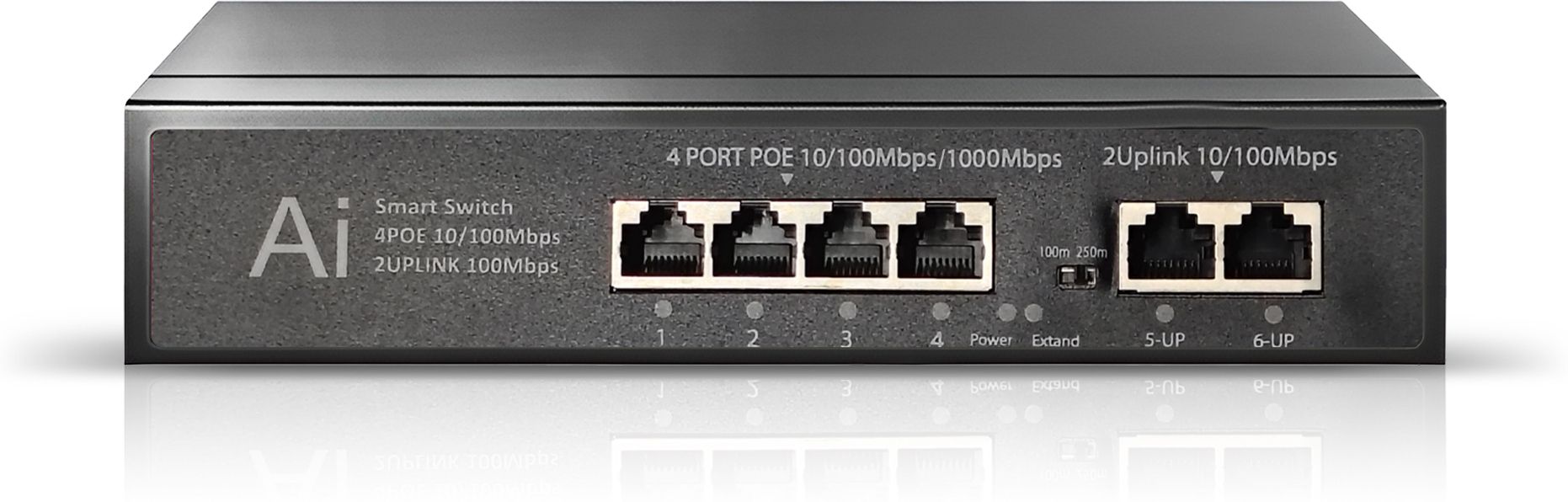 beware 4 Port PoE Gigabit Switch 5 Ports 1000 Mbps Unmanaged Network Switch-image-47