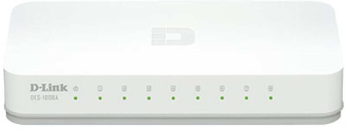 D-Link DES1008C 8 Ports 100 Mbps Network Switch-image-8