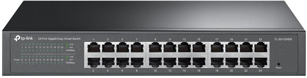 TP-Link 24-Port Gigabit Easy Smart Switch Network Hub 24 Ports 1000 Mbps Network Switch