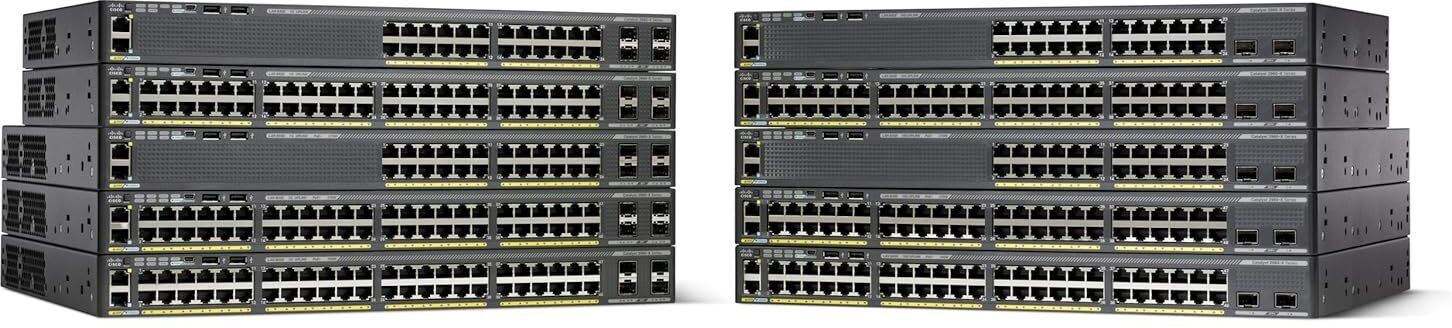 CISCO Catalyst 2960X-48TS-L 48 Port Ethernet Switch 48 Ports 1000 Mbps Network Switch-image-35