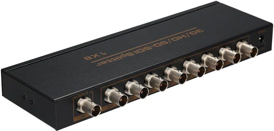 RAMEX 1x8 SDI Splitter 1080p| 3G/HD/SD 1 Input 8 Output Video Distribution Amplifier 2 Ports 100 Mbps Smart Network Switch-image-23