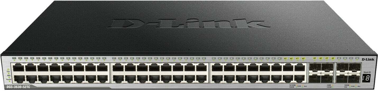D-Link DGS-3630 52PC 48 Ports 1000 Mbps Network Switch-image-11
