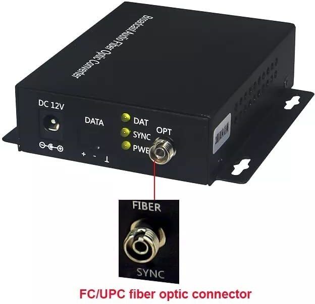 HANUTECH 4 Channel Audio to Fiber Media Converter FC Port 20KM Warranty 0 Ports 1000 Mbps Unmanaged Network Switch-image-48
