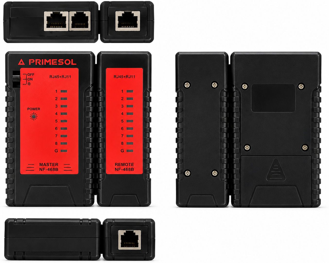 Quantyra Network Cable LAN Tester for RJ45 RJ11 with BNC 0 Ports 100 Mbps Fully Managed Network Switch-picture-23