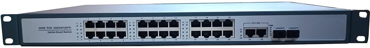 RAMEX 24 Port Gigabit Smart PoE Switch 400W | 24FE*1000Mbps+2GE Uplinks+2 SFP 1.25G, 24 Ports 1000 Mbps Fully Managed Network Switch-image-49