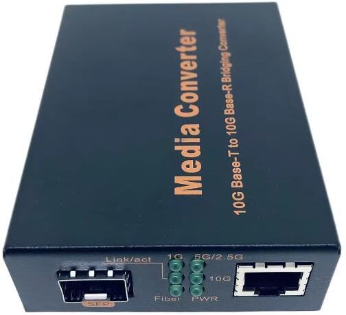 RAMEX 10G Media Converter 10GBase-T RJ45 to 10GBase-X SFP+ Slot (No SFP) 1 Ports 1000 Mbps Network Switch-image-44
