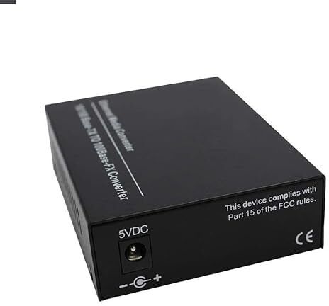 Shyam Media Converter 10/100 SM/SF,RJ45 to Fiber 1 Ports 100 Mbps Unmanaged Network Switch-image-20