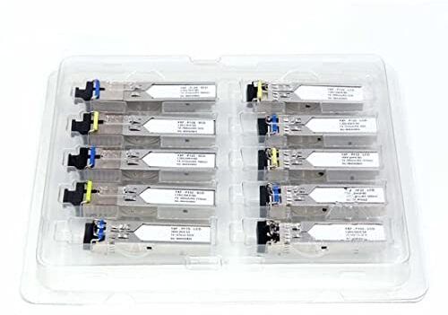 RAMEX 1.25G Bidi SFP Module Transceiver Tx1310/Rx1550rn SMSF Up to 20KM 1 Ports 1000 Mbps Network Switch-image-1