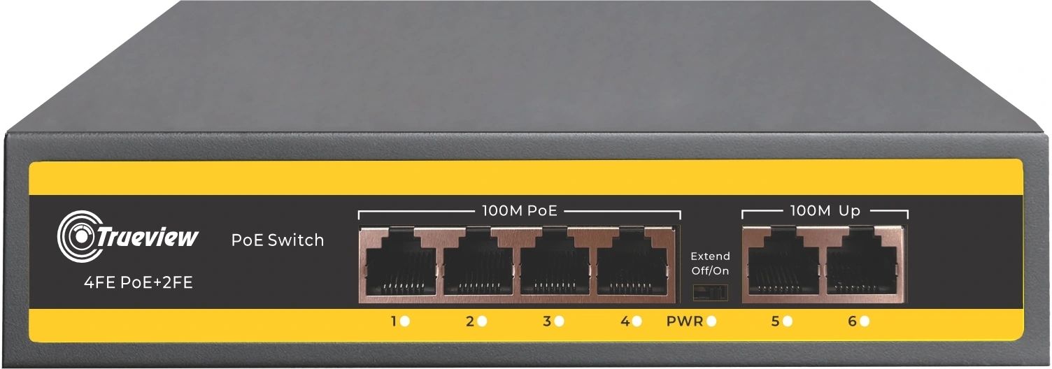 Trueview T3 8260- 4 Ports 100 Mbps Unmanaged Network Switch-image-32