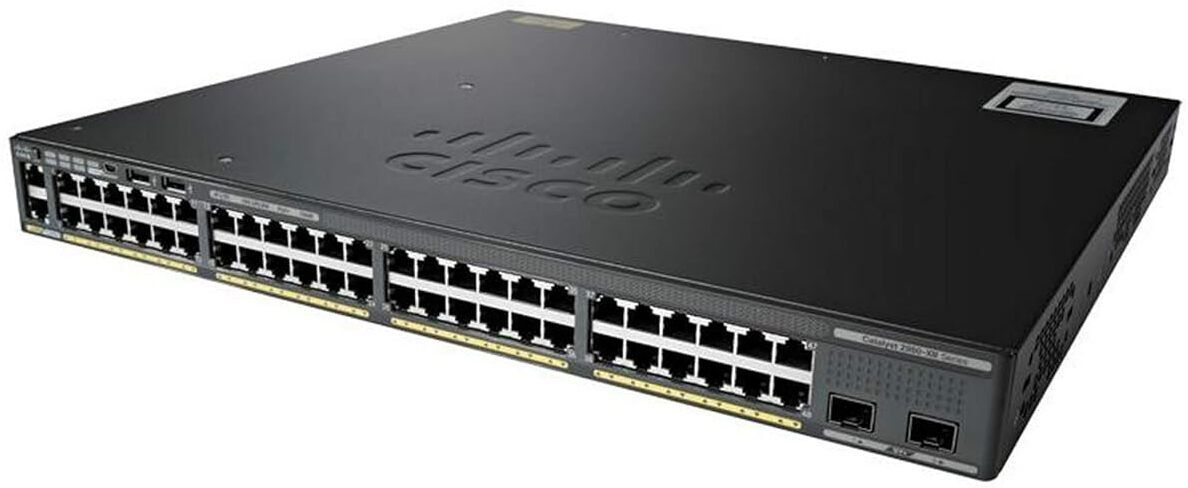 CISCO Catalyst WS-C2960X-48LPS-L 48 Port Ethernet Switch with 370 Watt PoE 48 Ports 1000 Mbps Network Switch-image-36