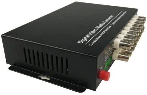 HANUTECH 16 Channel CCTV BNC to OFC Media Converter FC Optical 20KM 0 Ports 1000 Mbps Unmanaged Network Switch-image-46