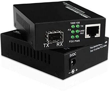 HANUTECH SFP to Ethernet Media Converter 1 Port SFP to RJ45 (Without SFP) 1 Ports 1000 Mbps Unmanaged Network Switch-image-30