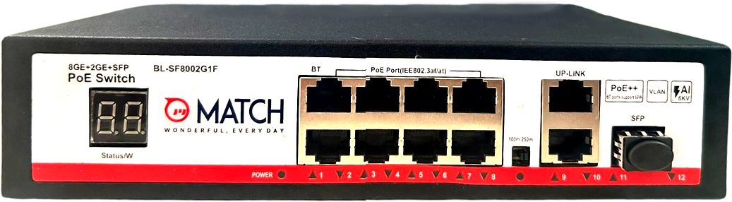 Match LB-Link BL-SF8002G 8 Ports 1000 Mbps Network Switch