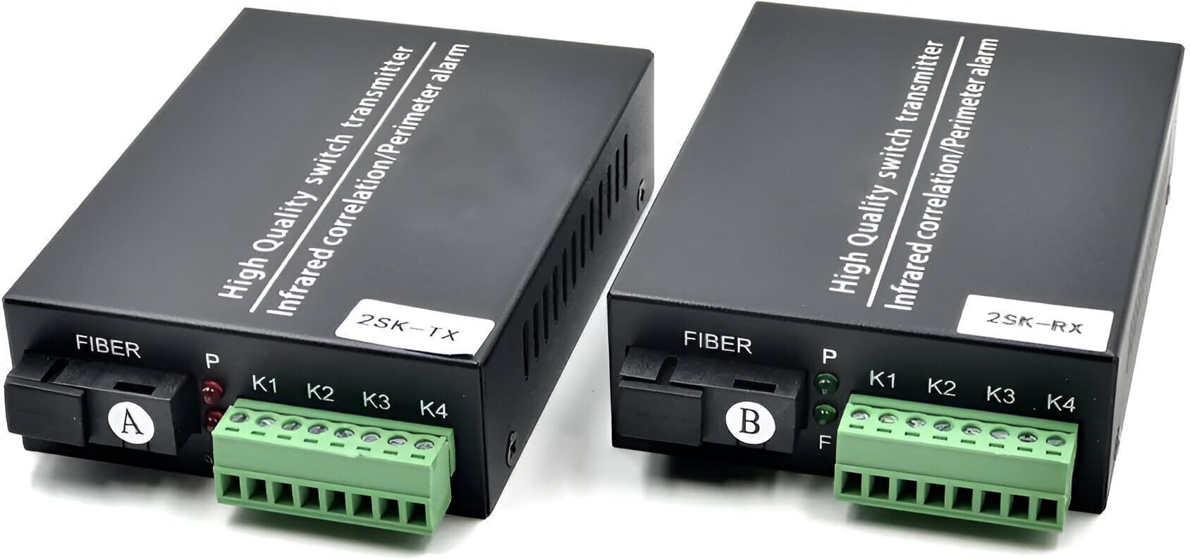 HANUTECH 2-Channel Dry Contact to Fiber Converter Singlemode SC Fiber 20KM 1 Ports 1000 Mbps Unmanaged Network Switch-image-33