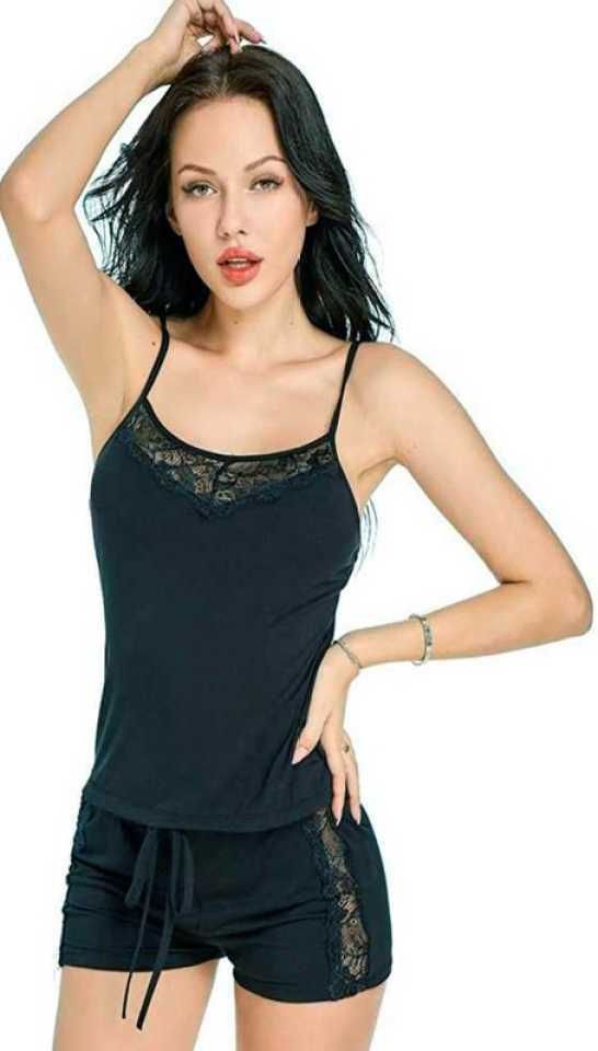 Bikini Dress for Women/Girls Solid Women Bikini Black Swimsuit-image-2