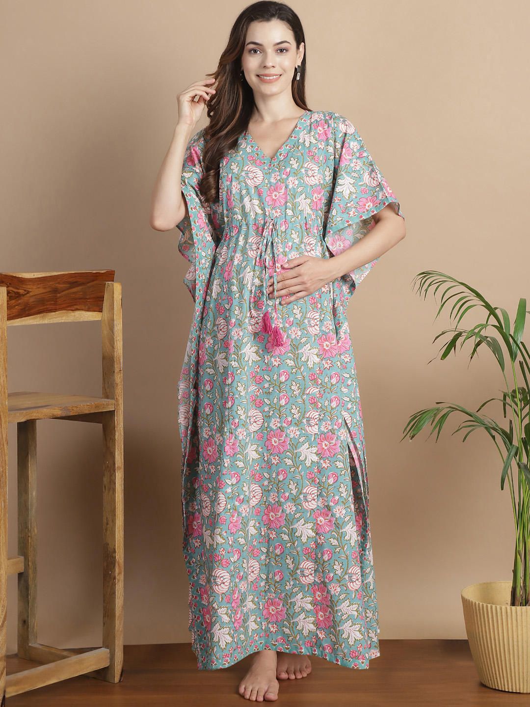 secret wish Women Maternity/Nursing Nighty-picture-13