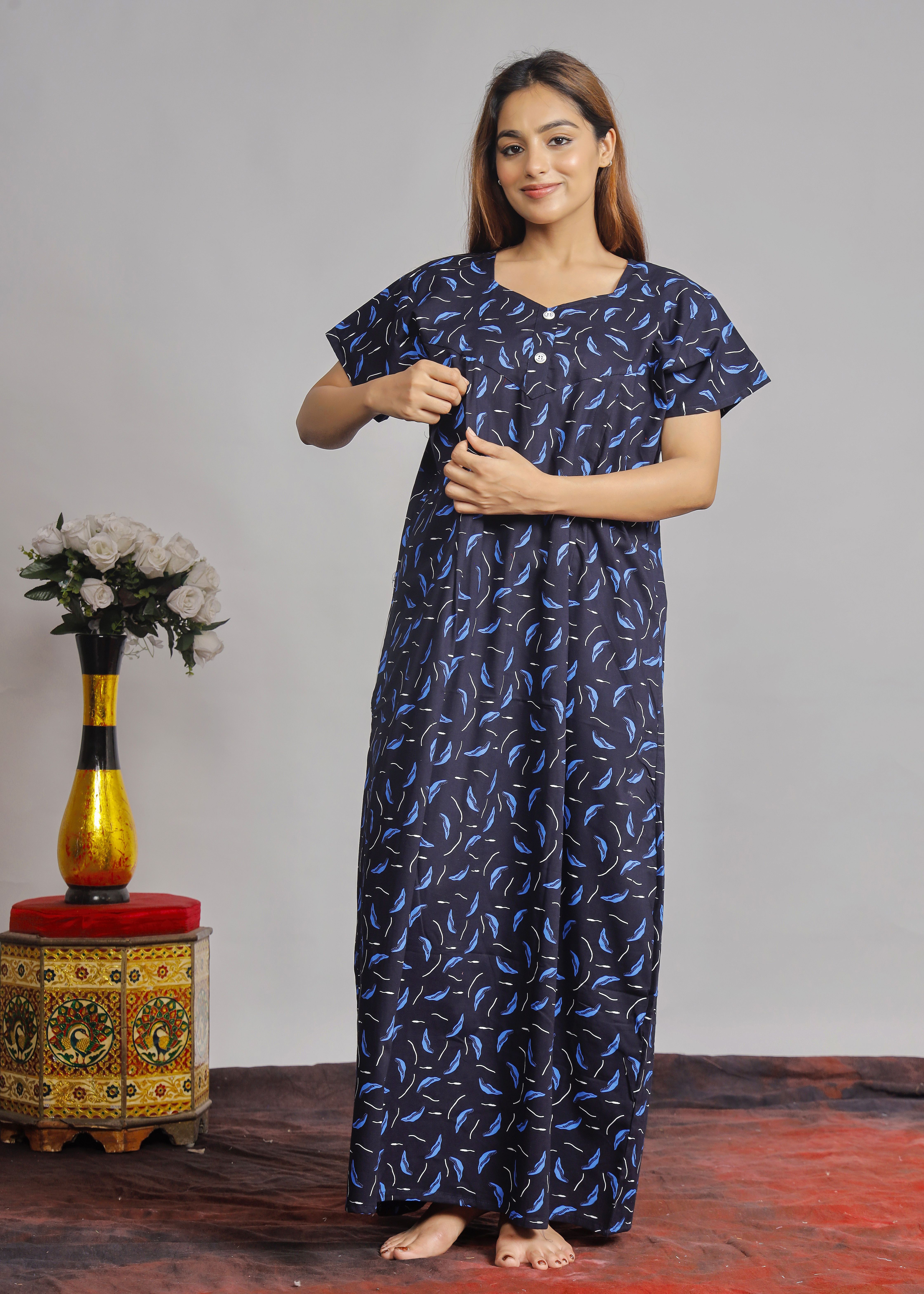 Women Maternity/Nursing Nighty