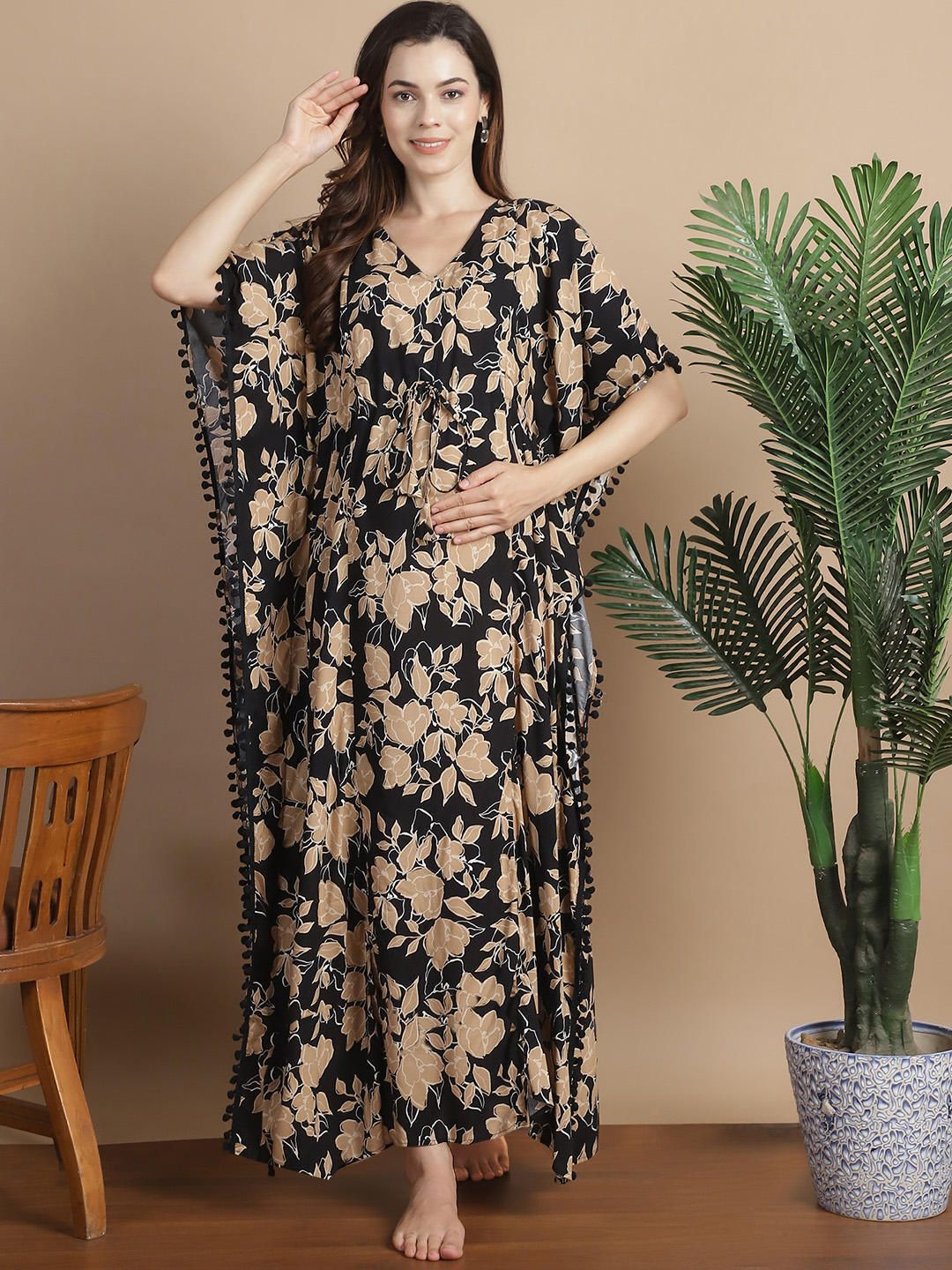 secret wish Women Maternity/Nursing Nighty-picture-11