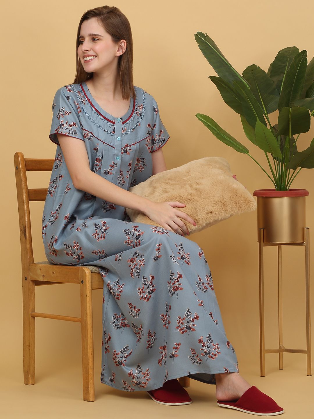 sweet dreams Women Nighty-picture-12