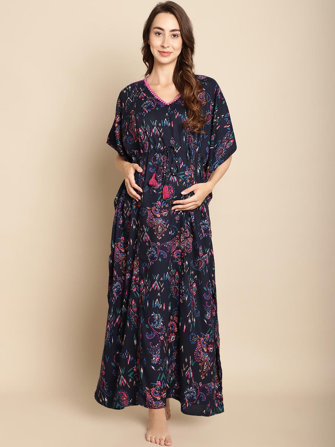 secret wish Women Maternity/Nursing Nighty-picture-12