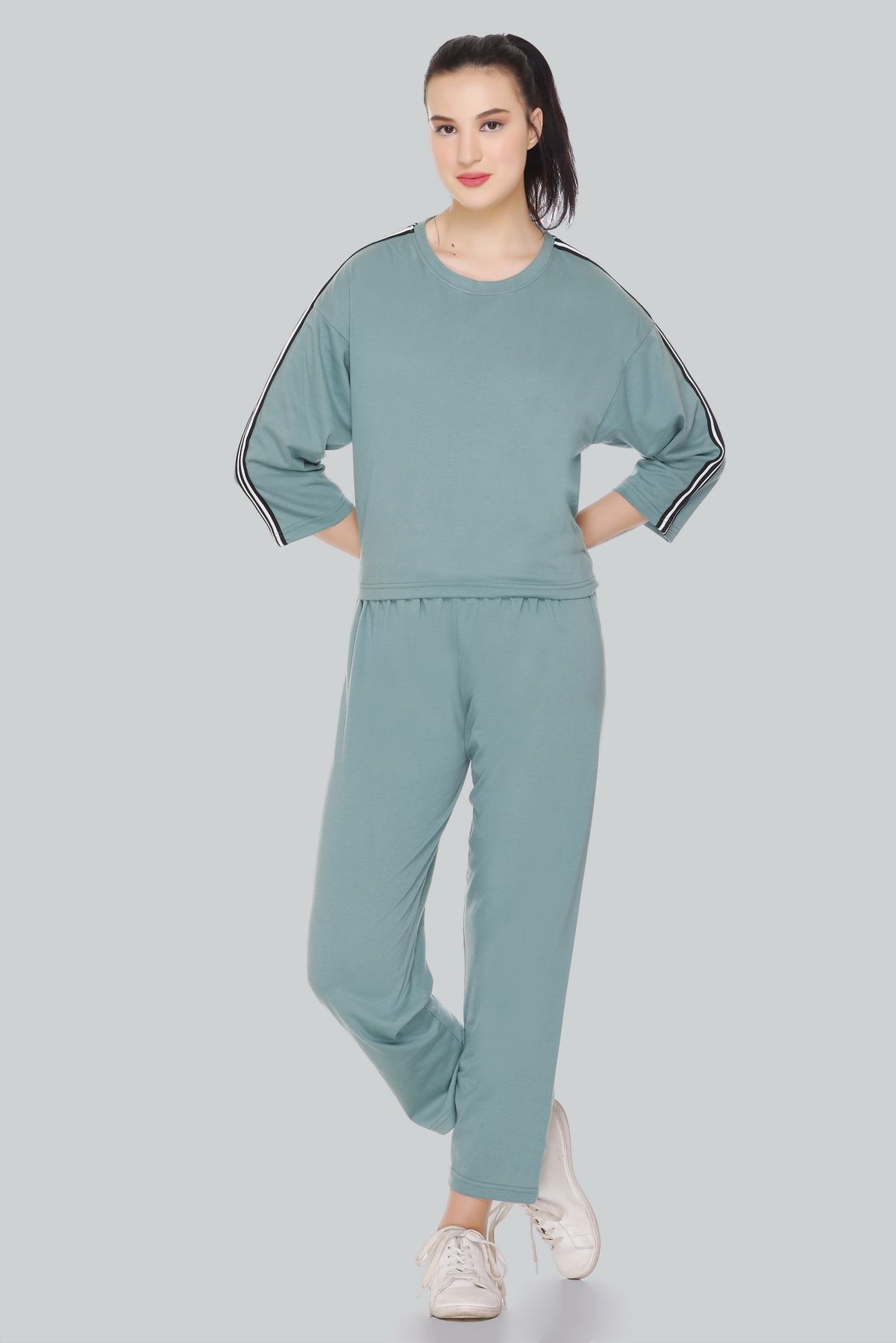 plush Self Design Women Track Suit-picture-10