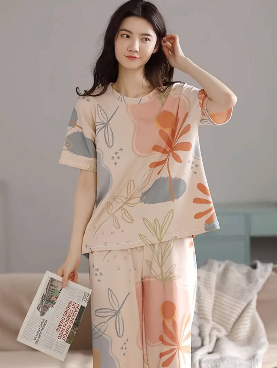niranya creation Tshirt Pant Co-ords Set-picture-10