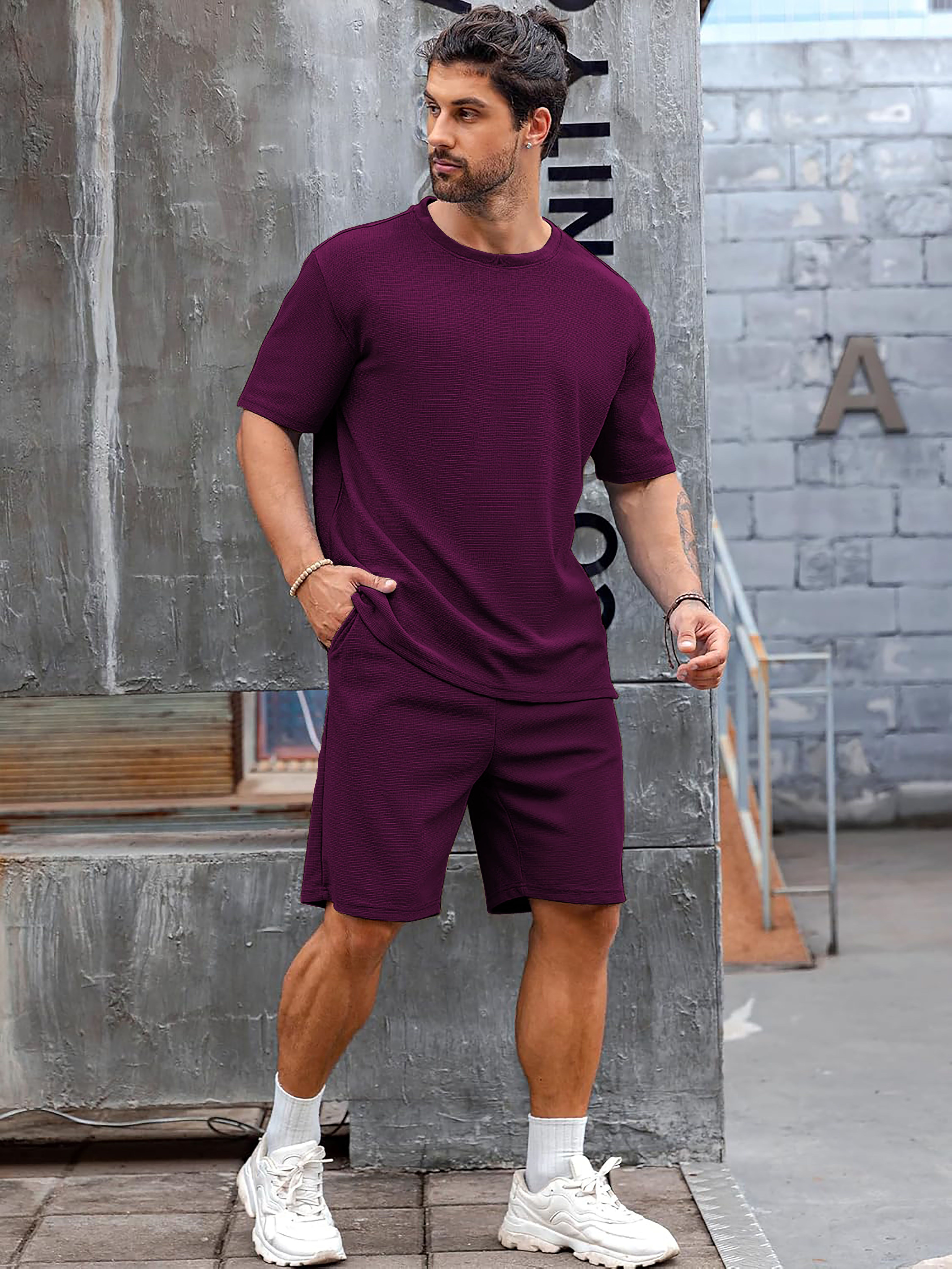 vogaan Self Design Men Track Suit-picture-13