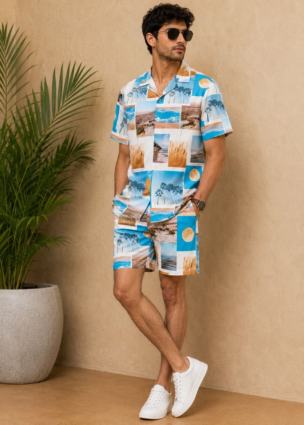 hasini fashion Men Night Suit Set Multicolor Printed-picture-19
