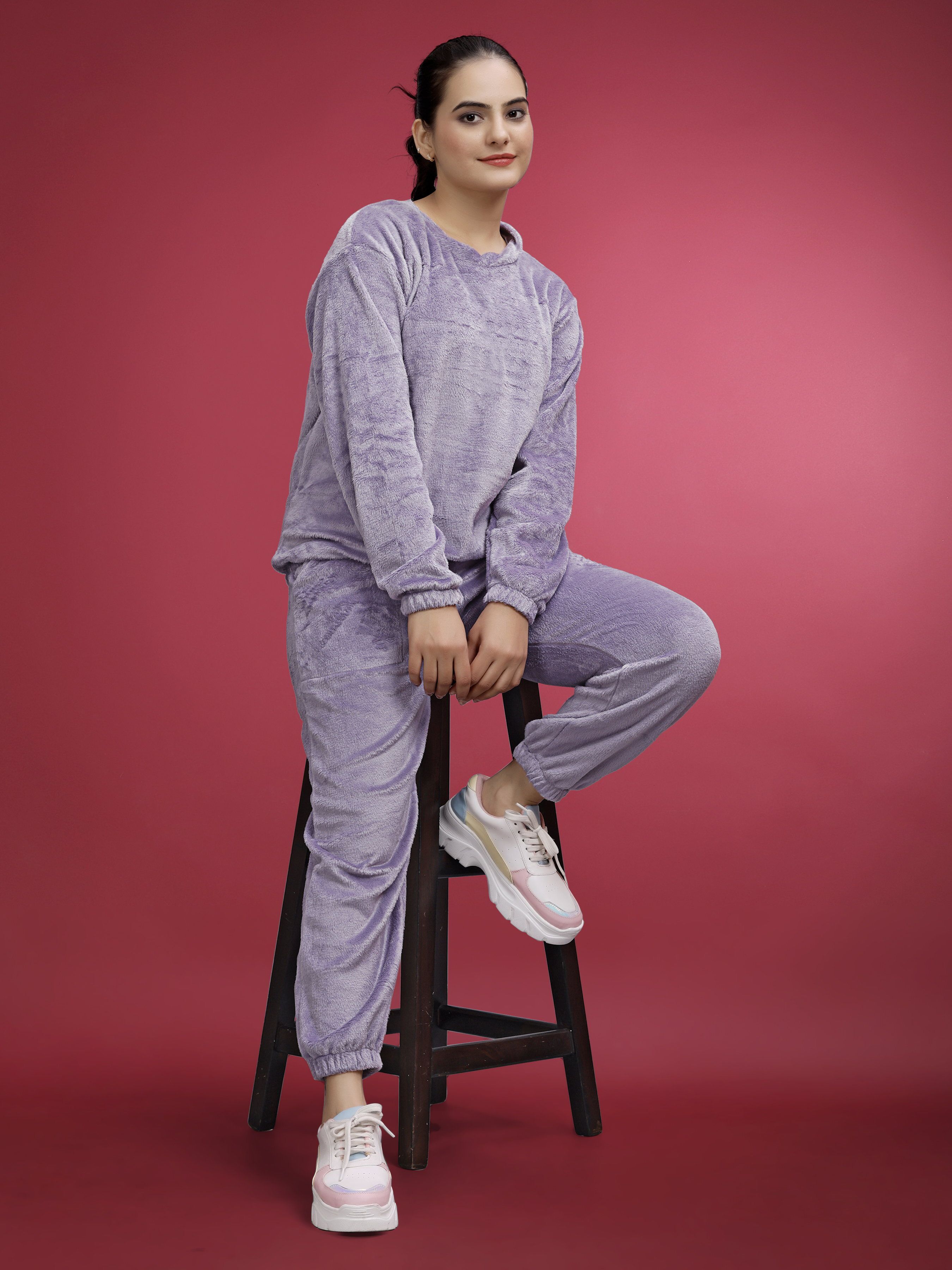 sakarmaa Solid Women Track Suit-picture-23