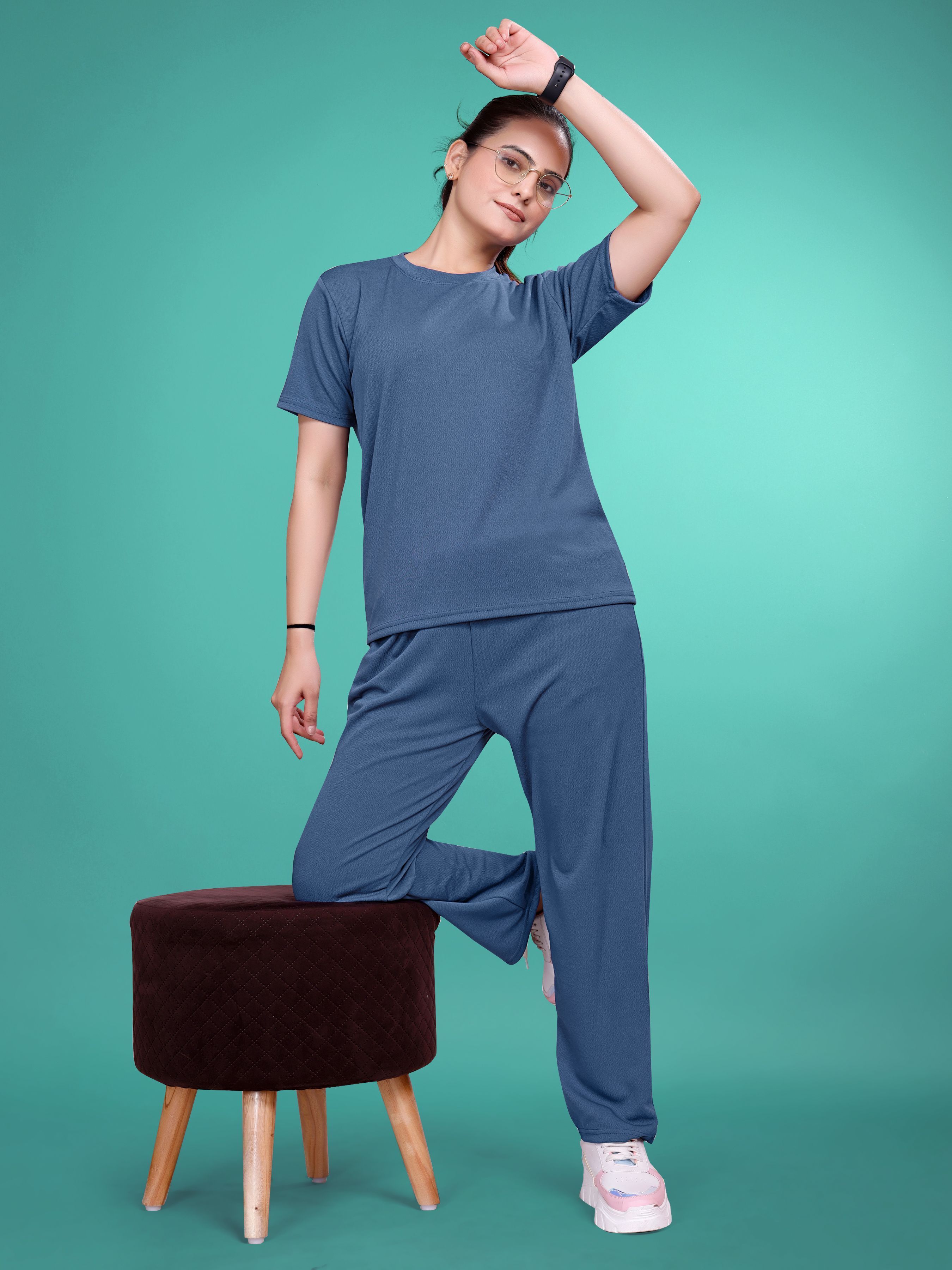 sakarmaa Solid Women Track Suit-picture-27