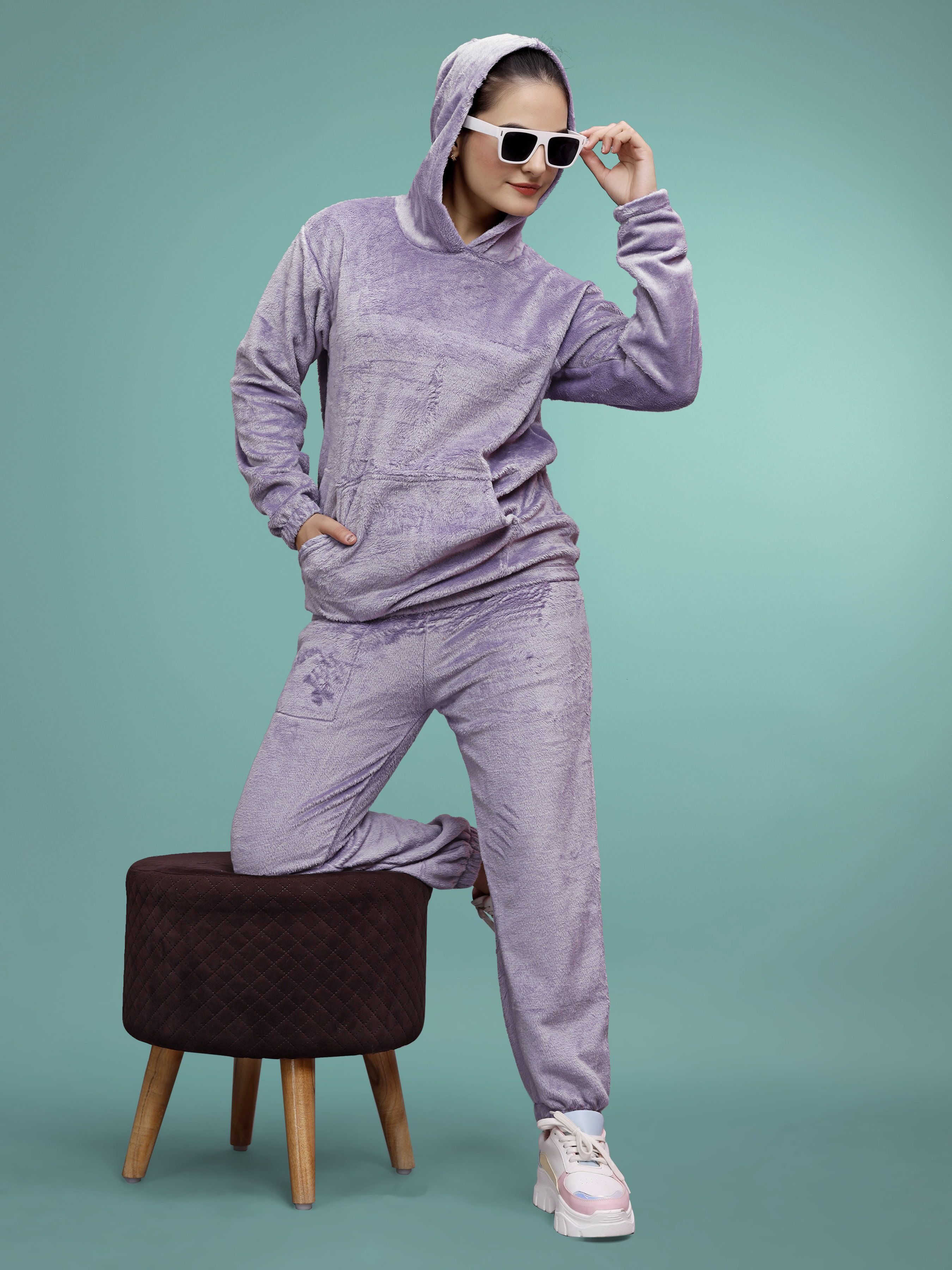 sakarmaa Solid Women Track Suit-picture-29
