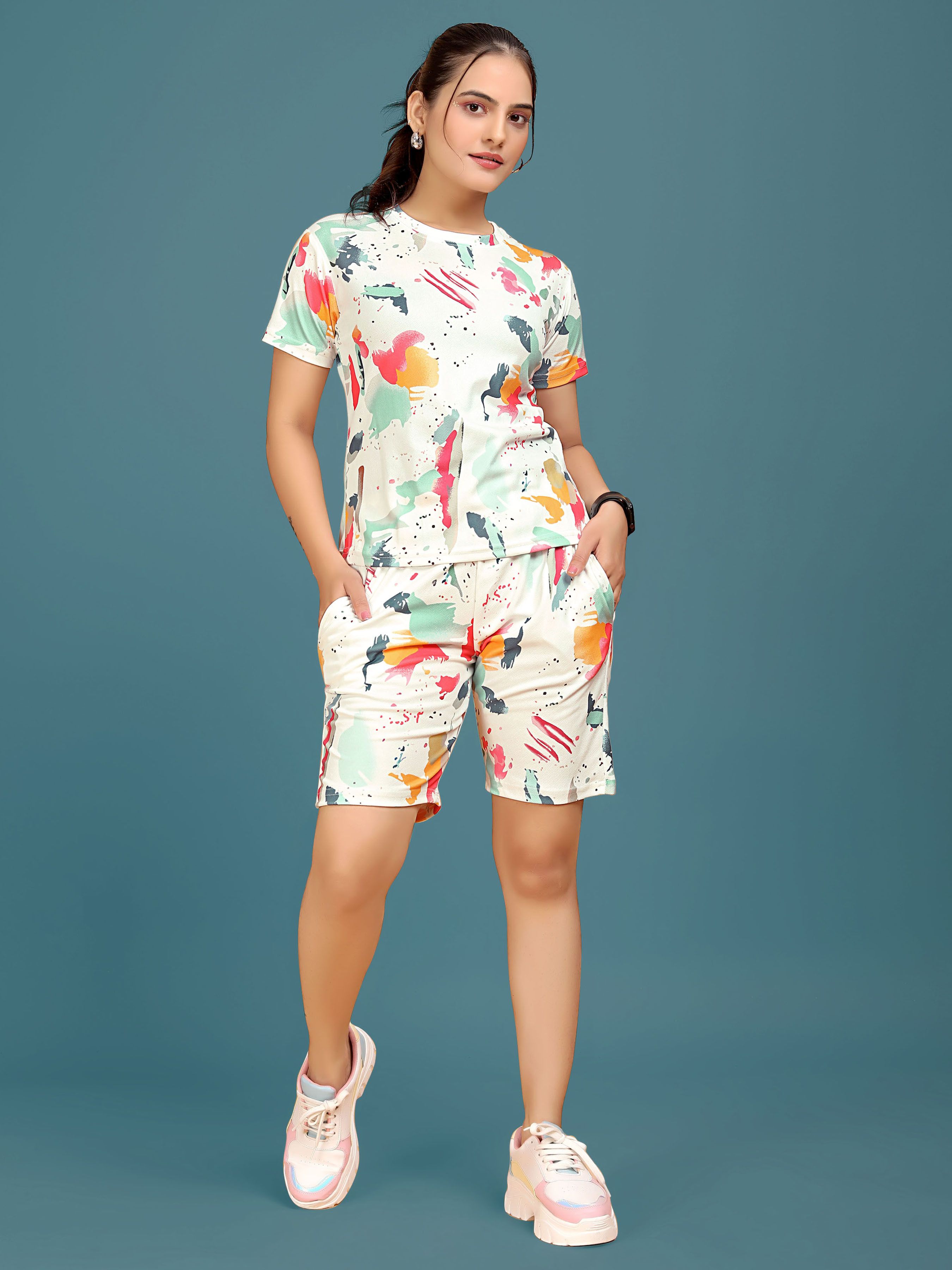 jk creation Printed Women Track Suit-picture-11