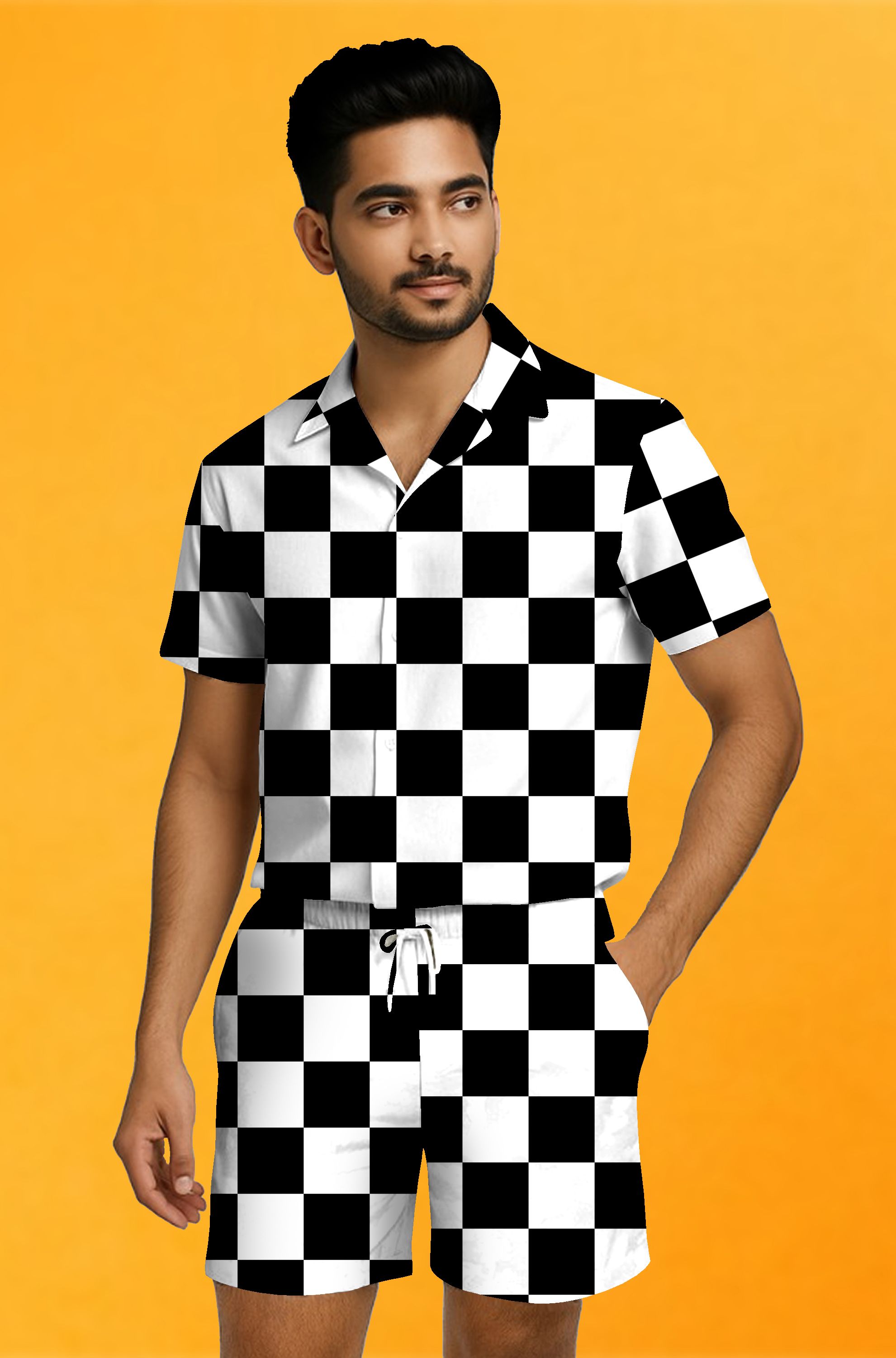 hasini fashion Men Night Suit Set Multicolor Printed-picture-17