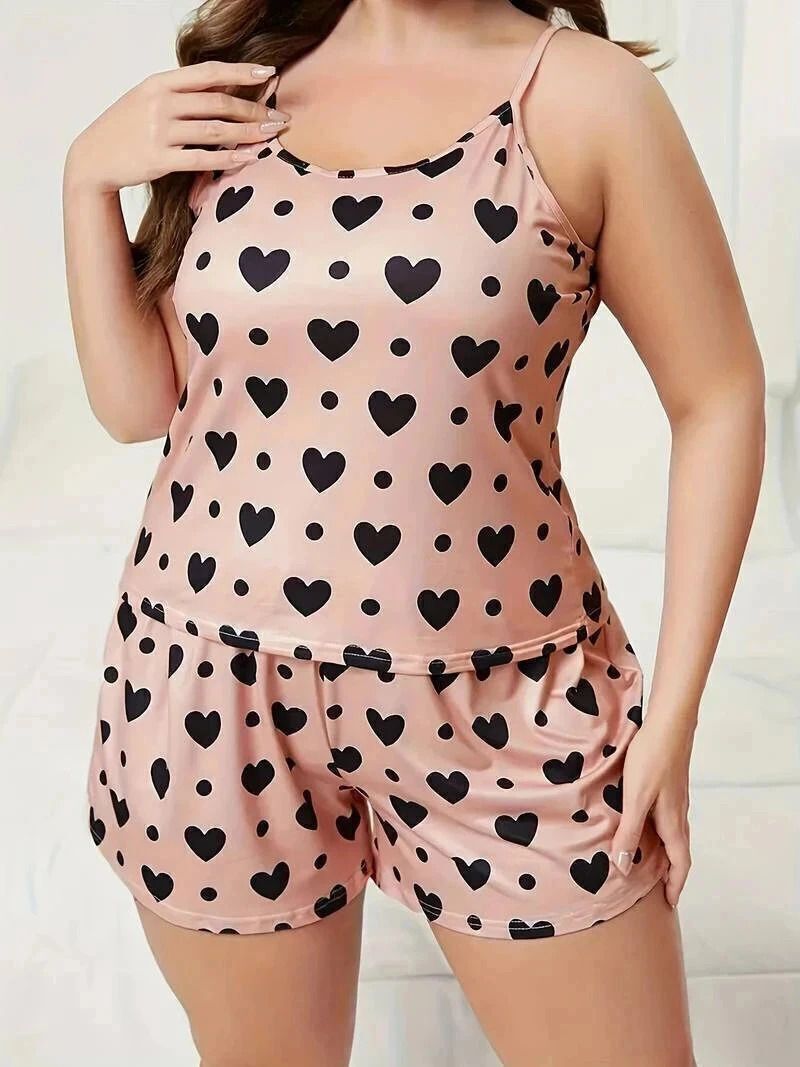 maurya Women Top & Shorts Set Beige Printed-picture-13