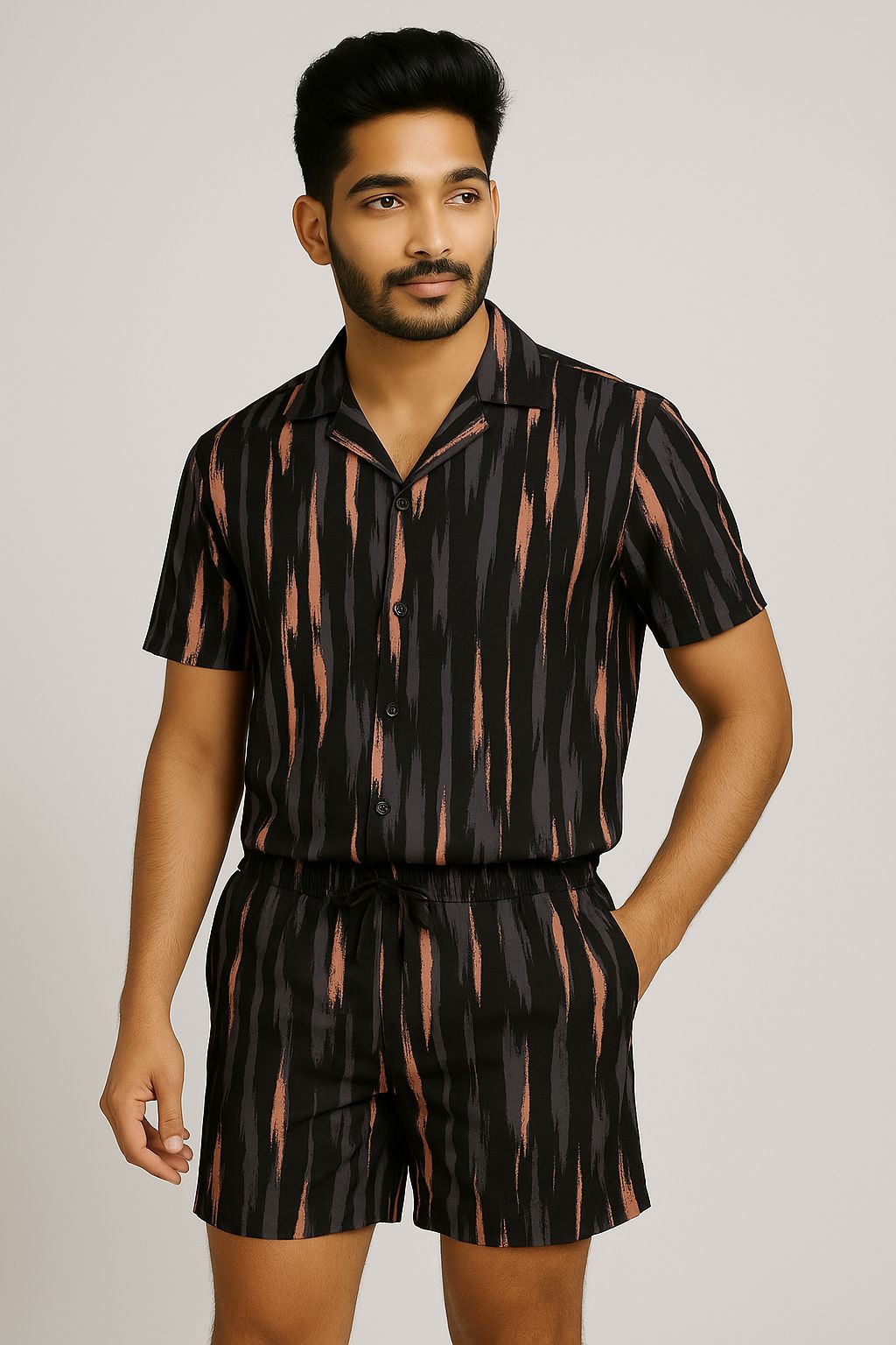 hasini fashion Men Night Suit Set Multicolor Printed-picture-20