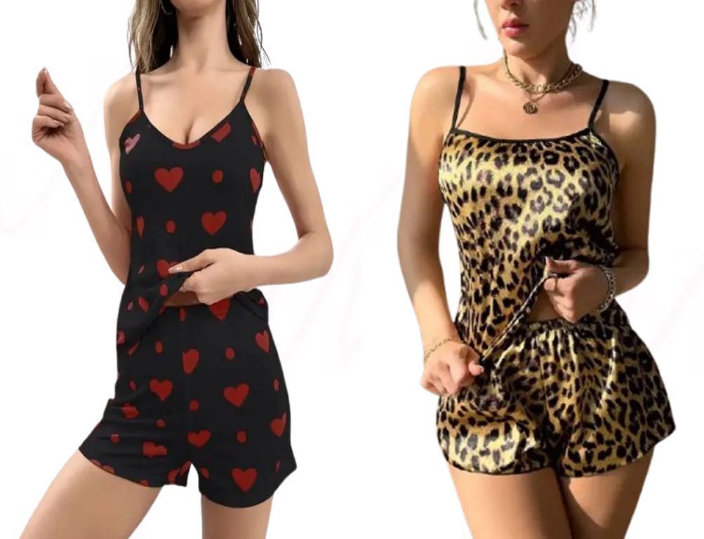maurya Women Night Suit Set Black Printed-picture-48