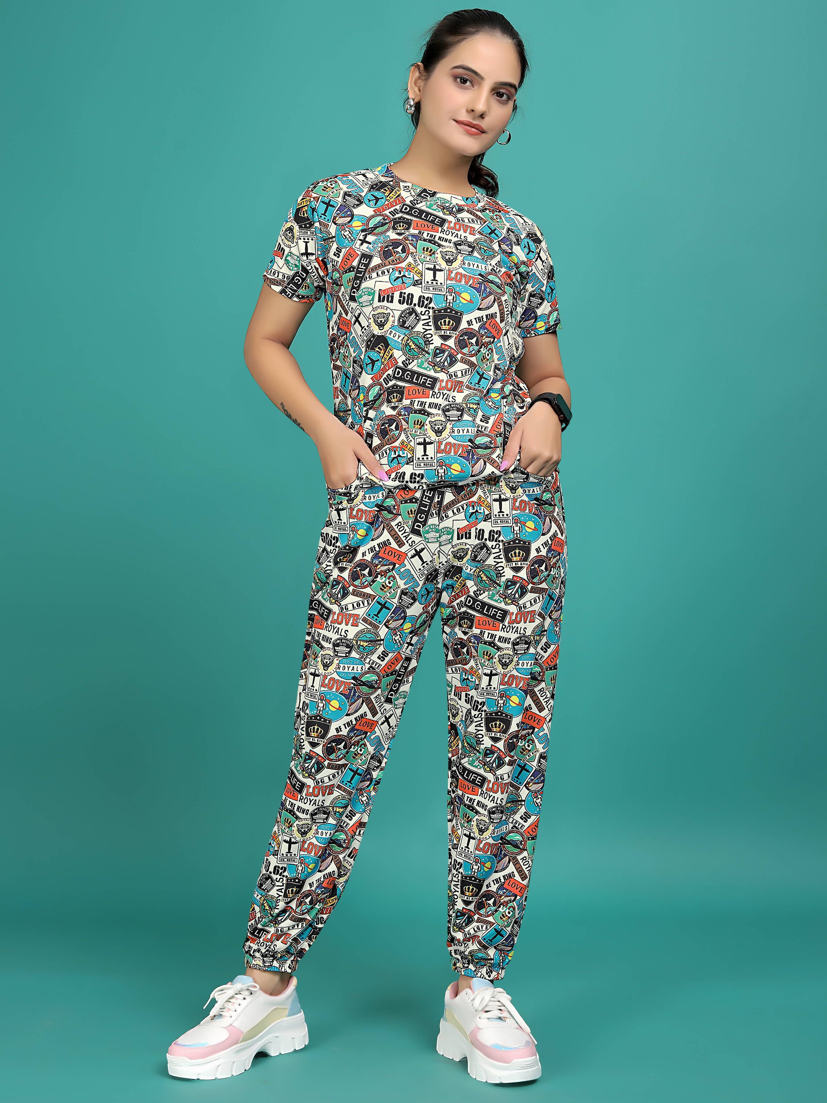 sakarmaa Floral Print Women Track Suit-picture-19