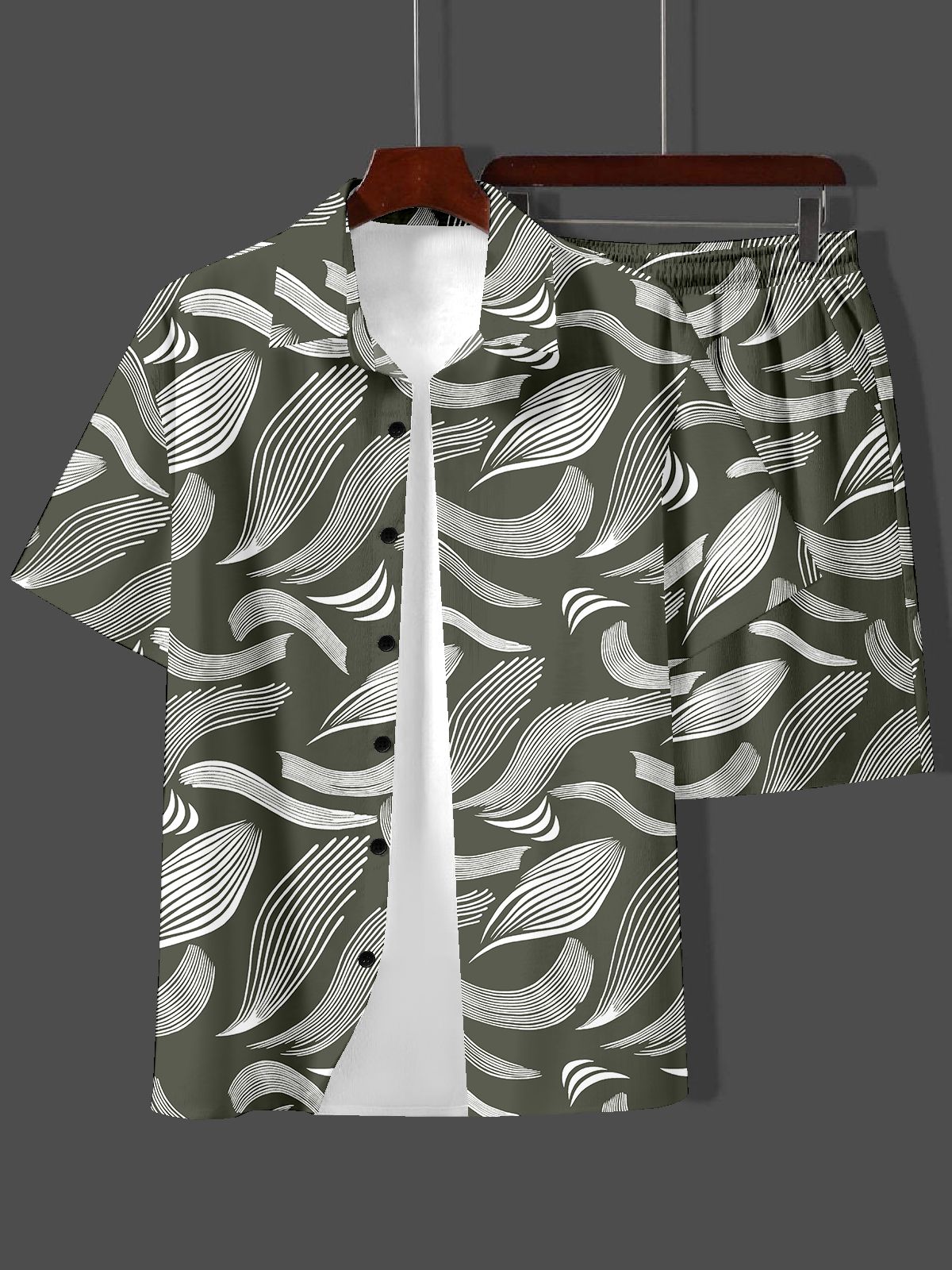hasini fashion Men Night Suit Set Multicolor Printed-picture-29